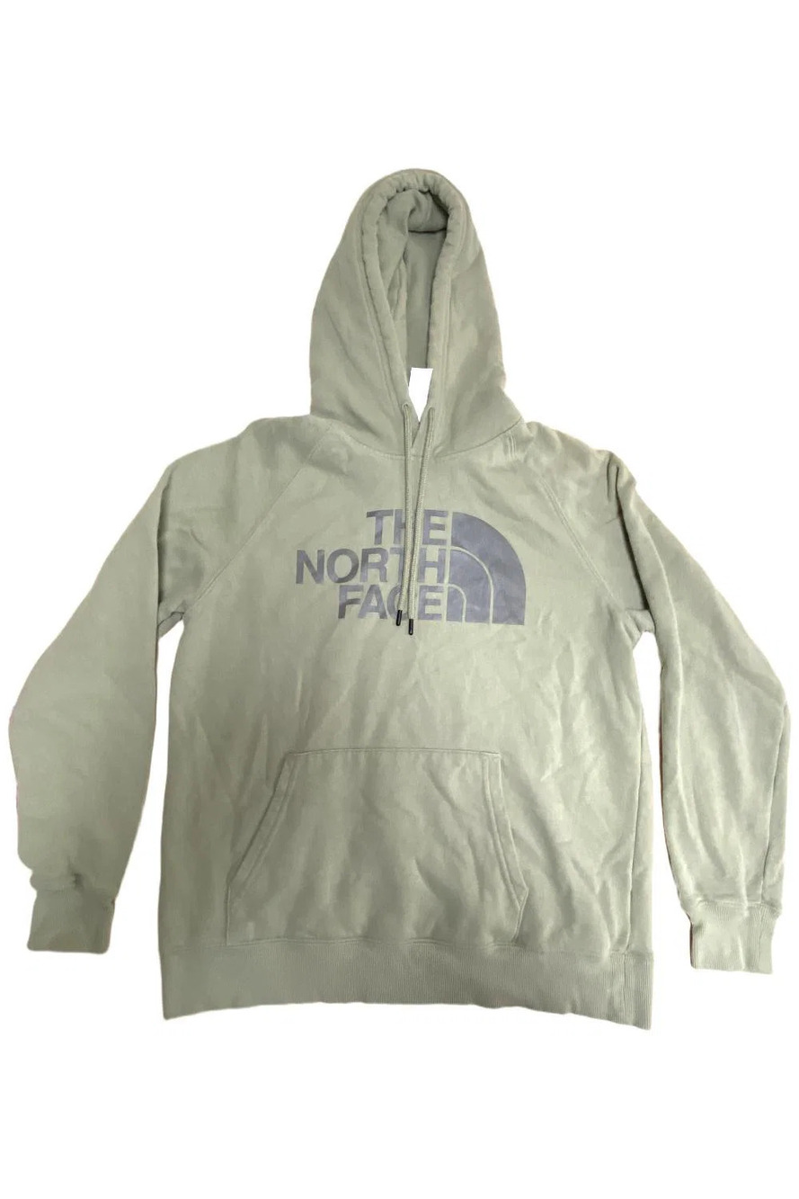 The North Face Women's Half Dome Pullover Hoodie Army Green/Gray - Regular